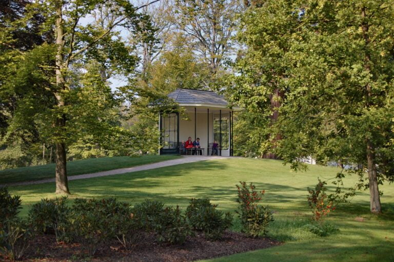 Prieel op landgoed staverden bij ermelo op de veluwe